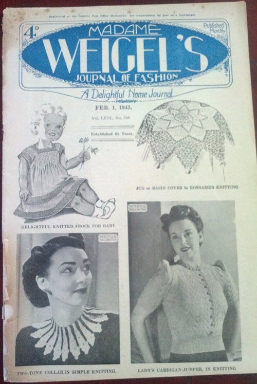 Madame Weigel's Journal of Fashion